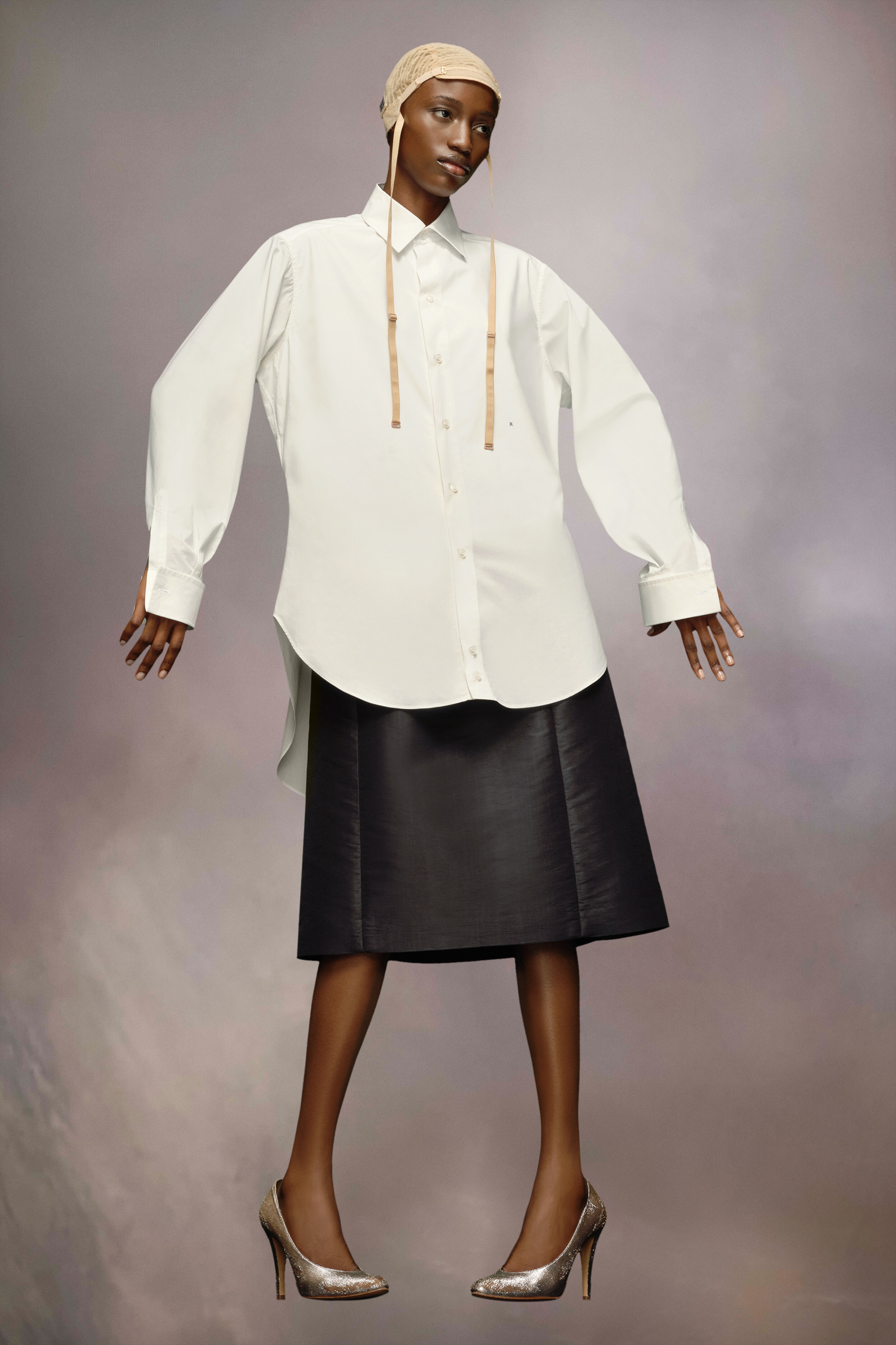 M cotton poplin shirt - 2