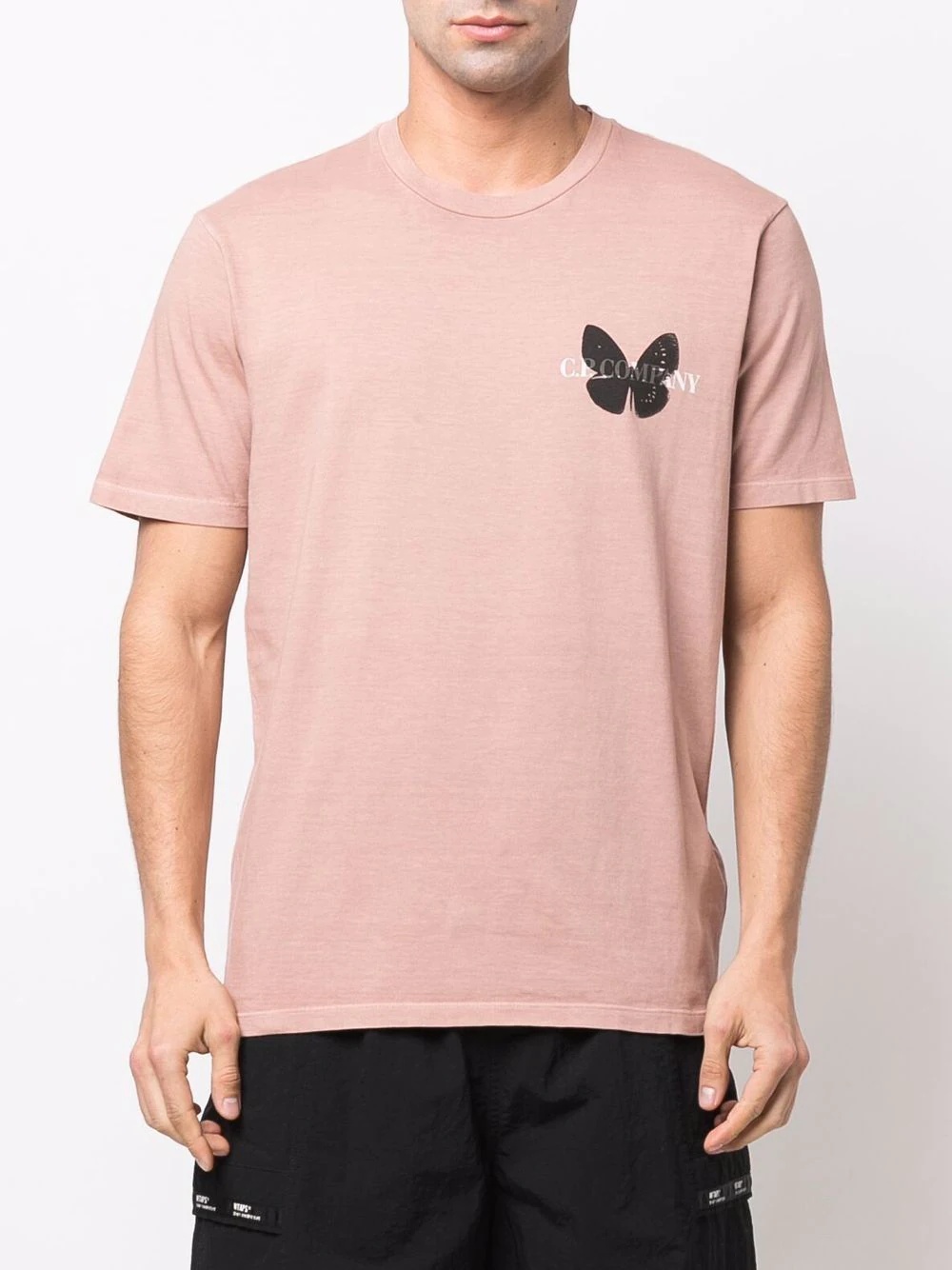 butterfly-print T-shirt - 3