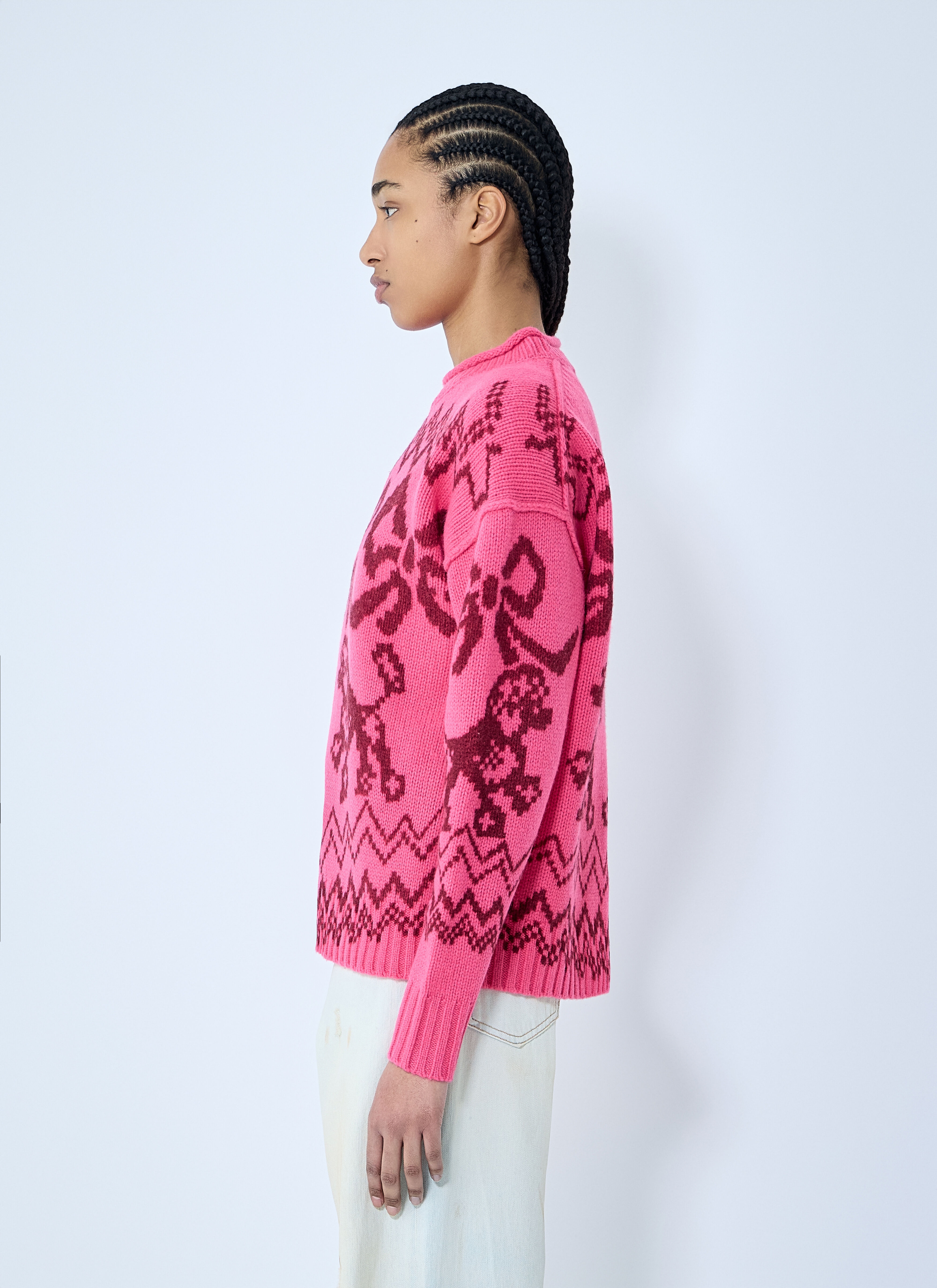 Jacquard Sweater - 3