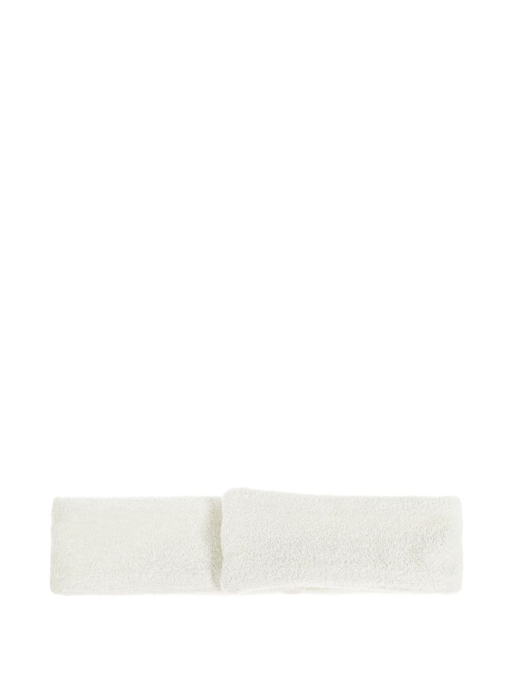 logo-embroidered headband - 2