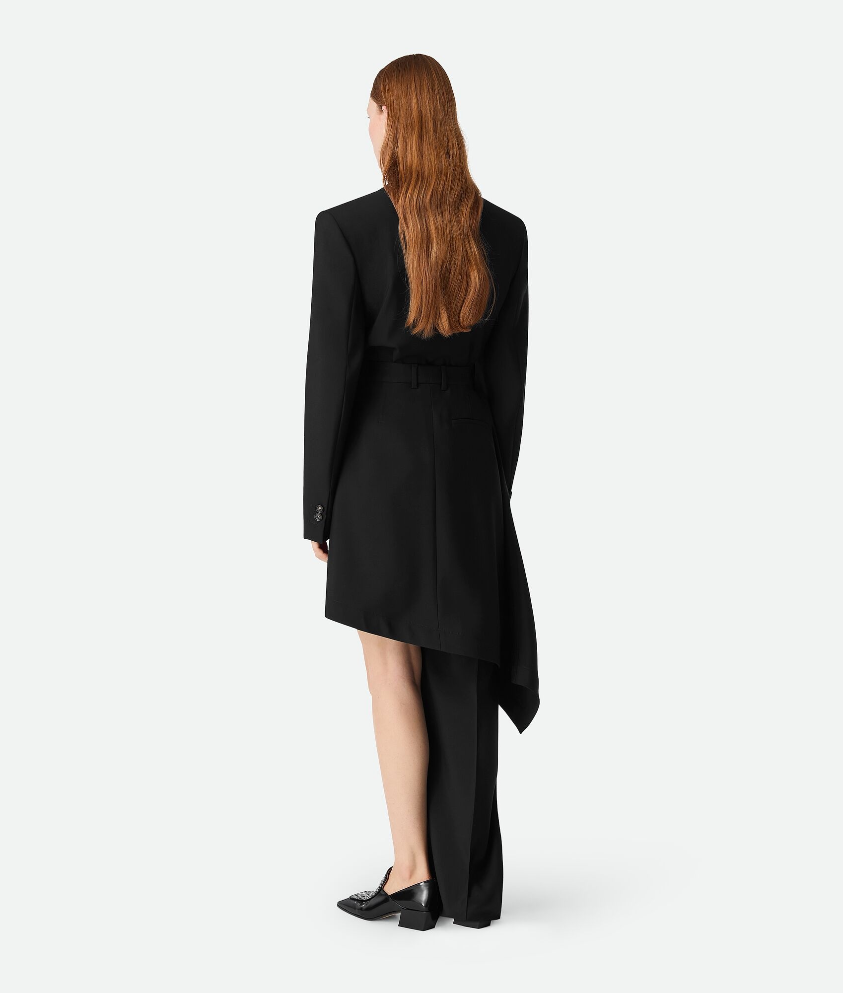 Light Wool Skirt Trousers - 3