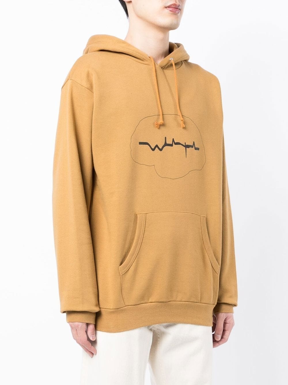 graphic-print pullover hoodie - 3