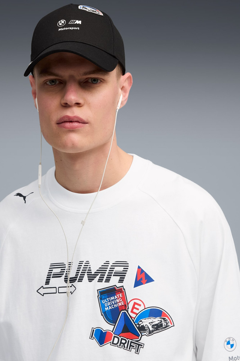 PUMA BMW M Motorsport Sticker Baseball Cap outlook