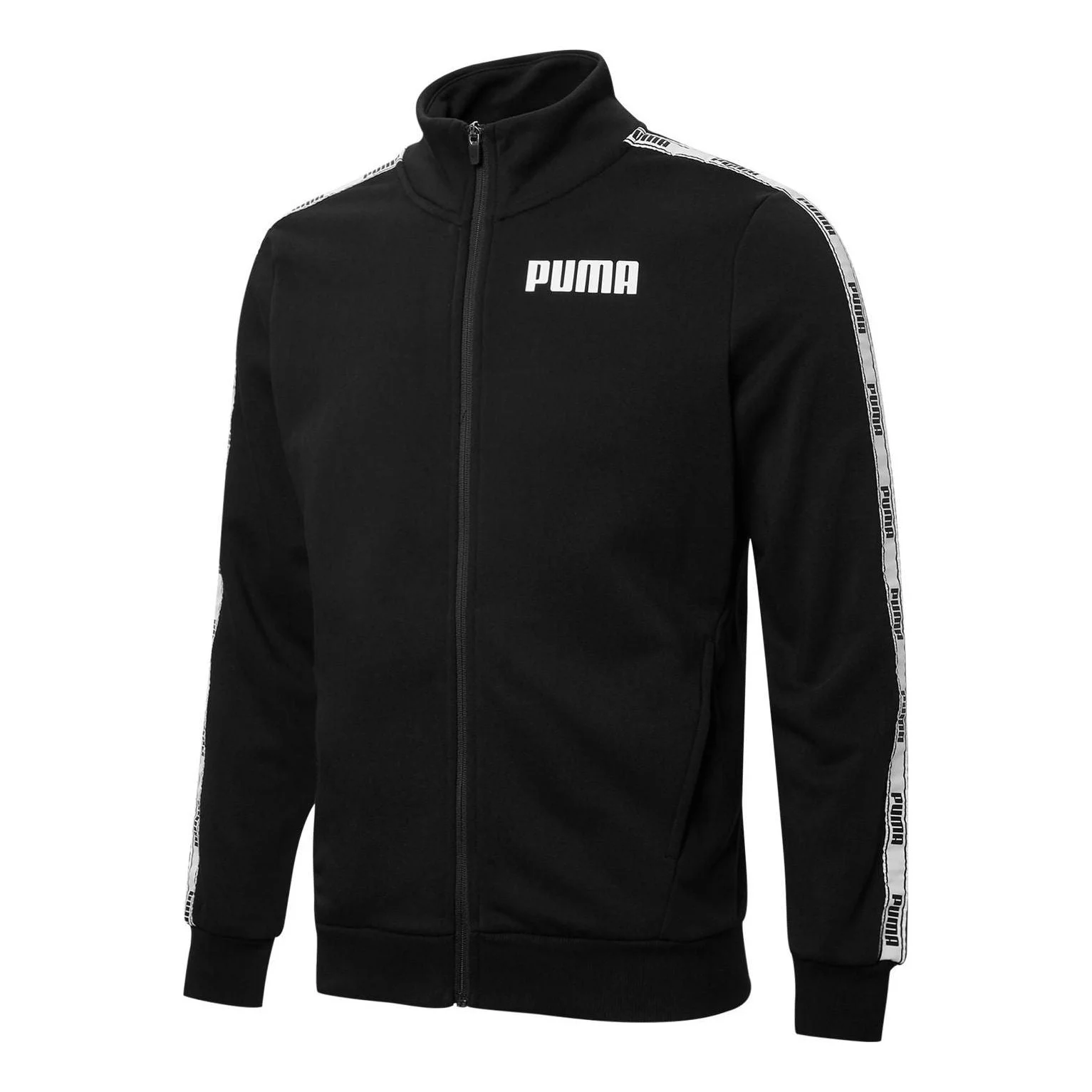 PUMA Printed Regular Fit Bomber Jacket 'Black' 848717-01 - 1