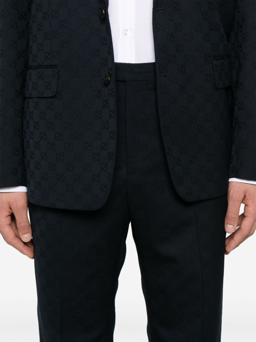 Gucci Men Wool Jacquard Dress - 3