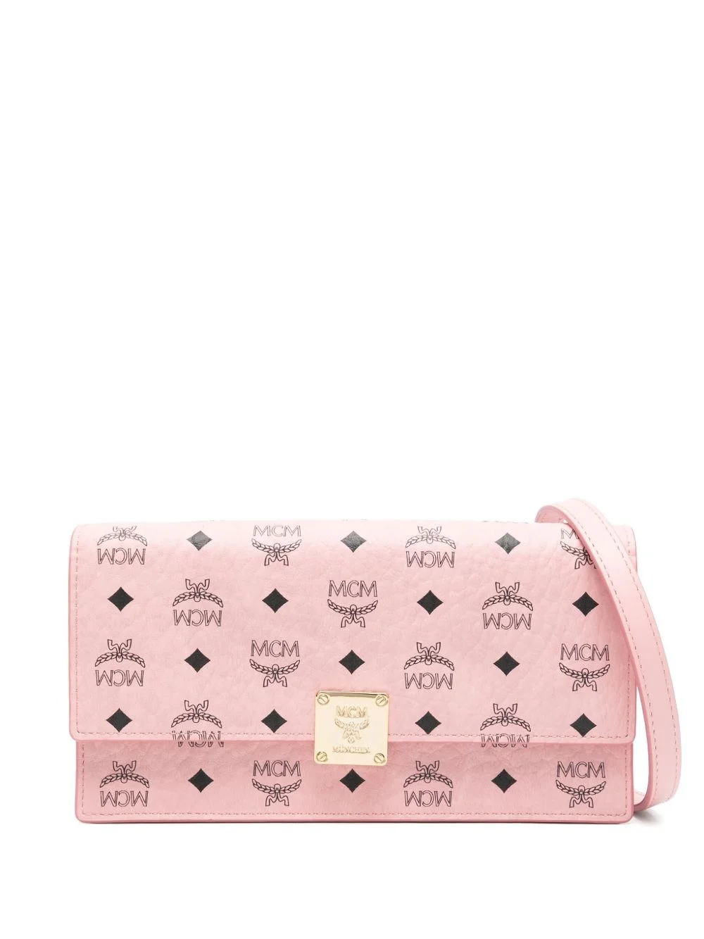 monogram-print cross body bag - 1