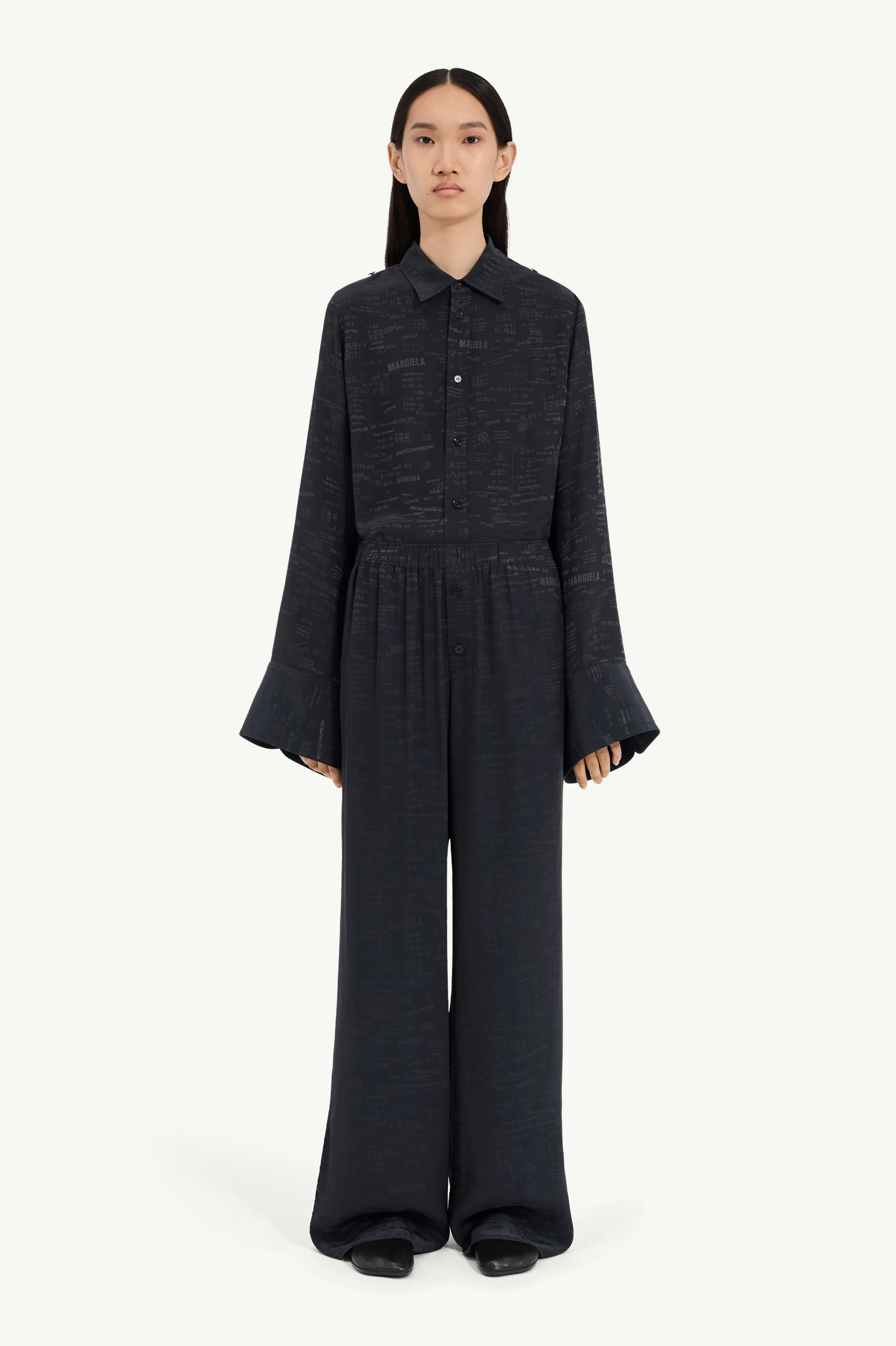 Wide-leg trousers - 1