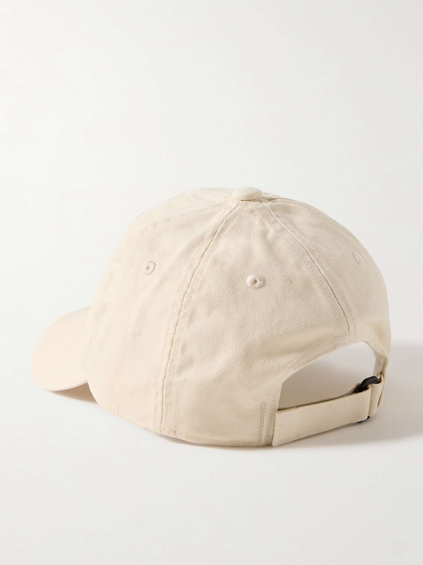 Appliquéd cotton-canvas baseball cap - 2
