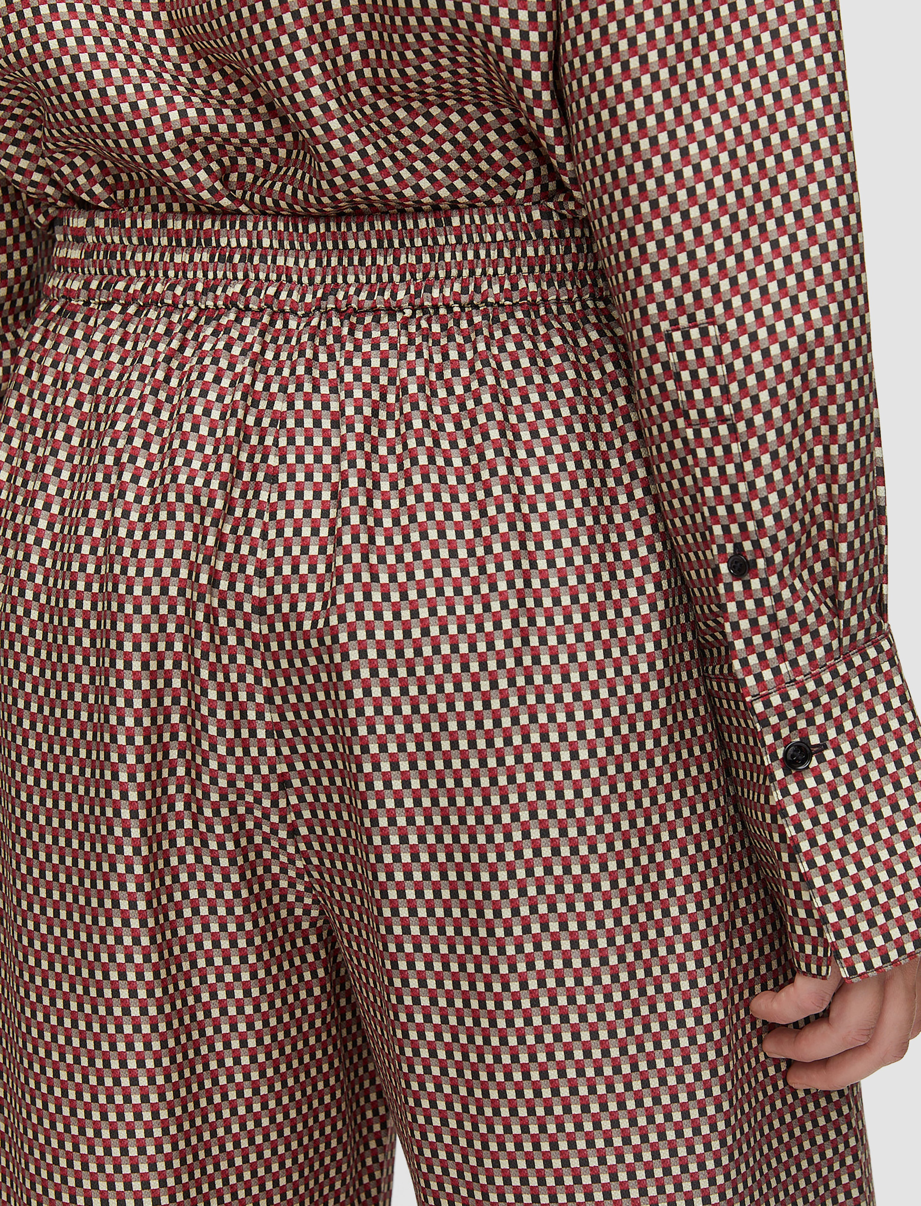 Sahel Printed Silk Blend Trousers - 4