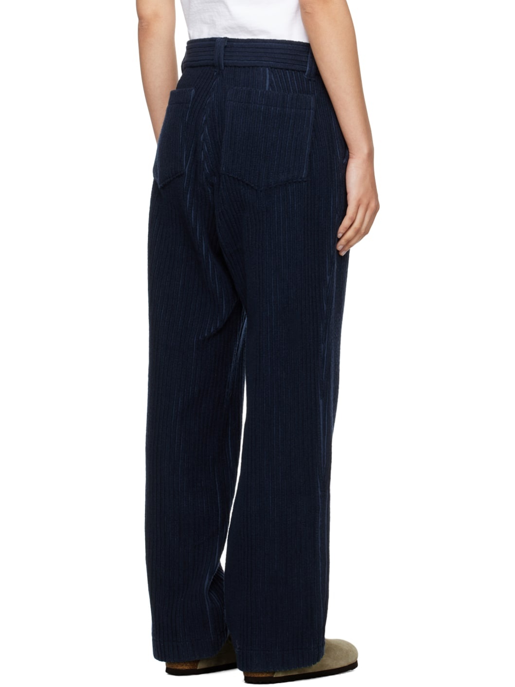 Navy Cuddle Trousers - 3