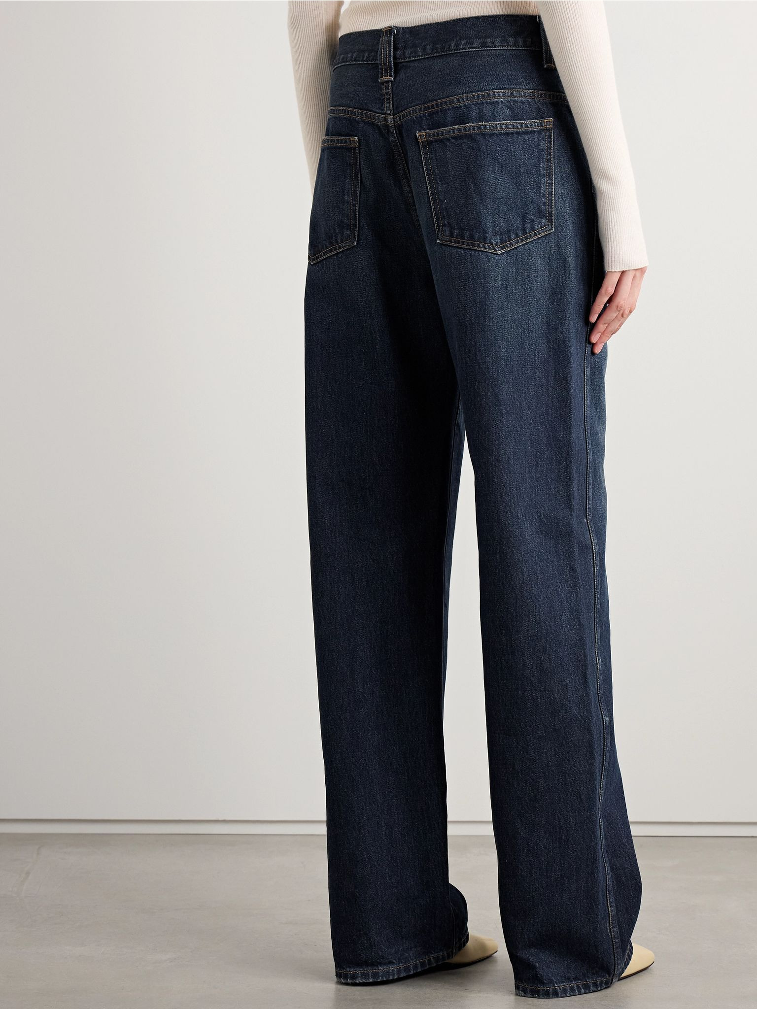 Bonnie mid-rise boyfriend jeans Indigo - 4
