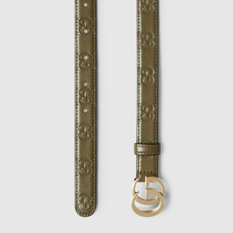 GUCCI GG Milano thin belt outlook