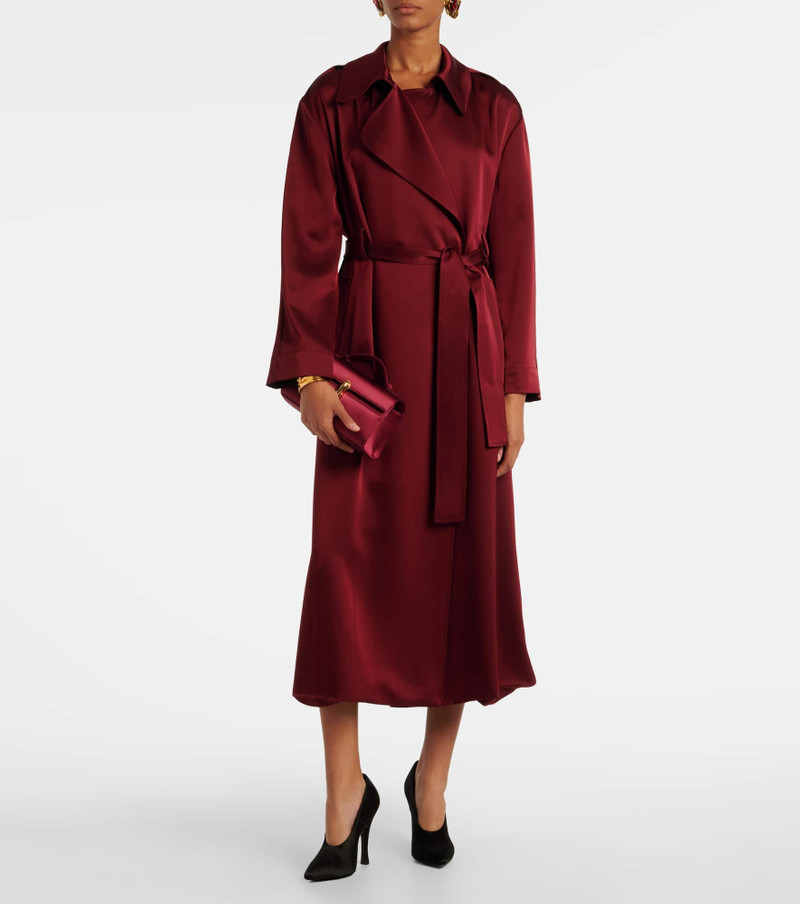 SAVETTE Symmetry satin clutch outlook