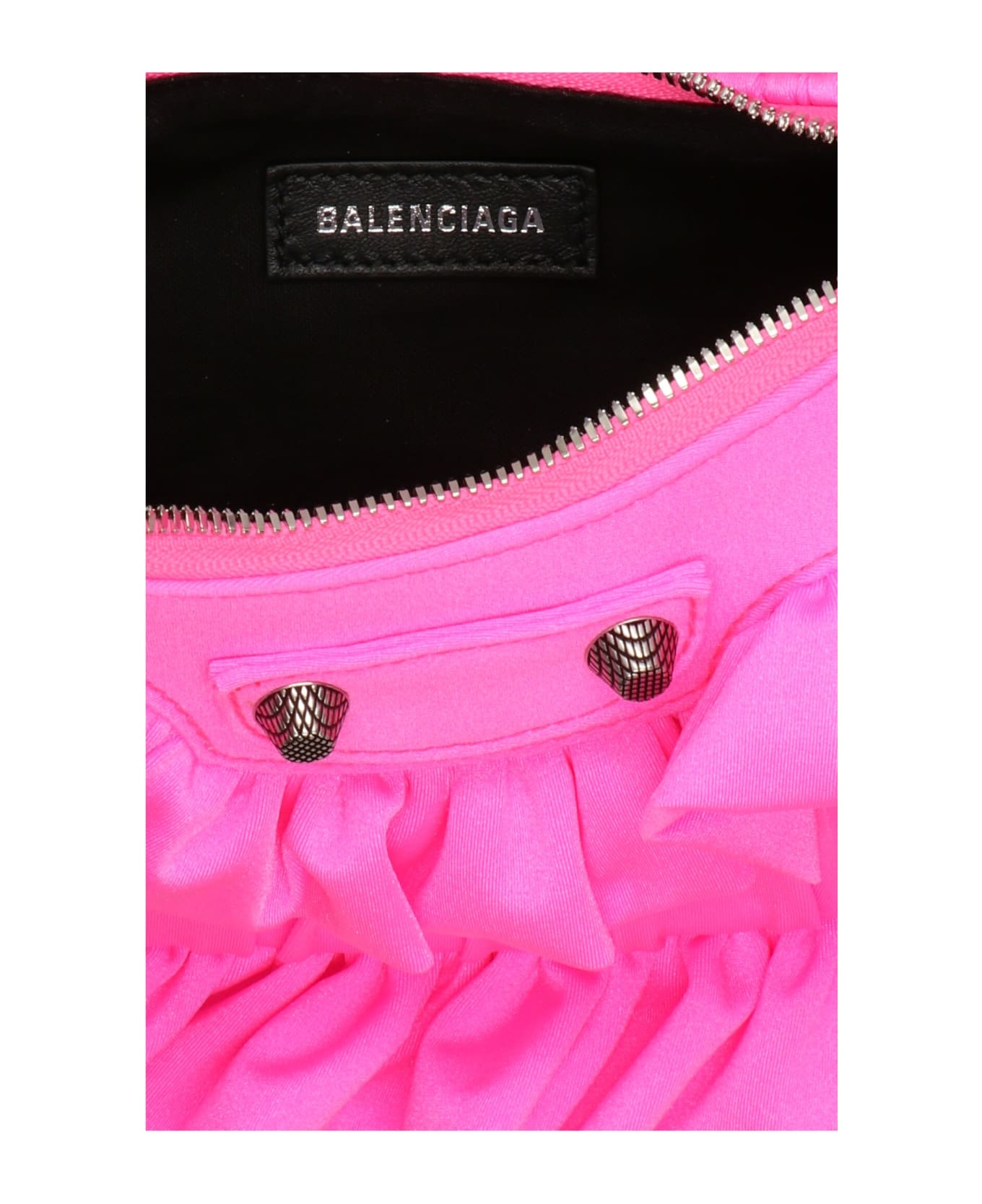 Le Cagole Xs Ruffle Shoulder Bag - 4