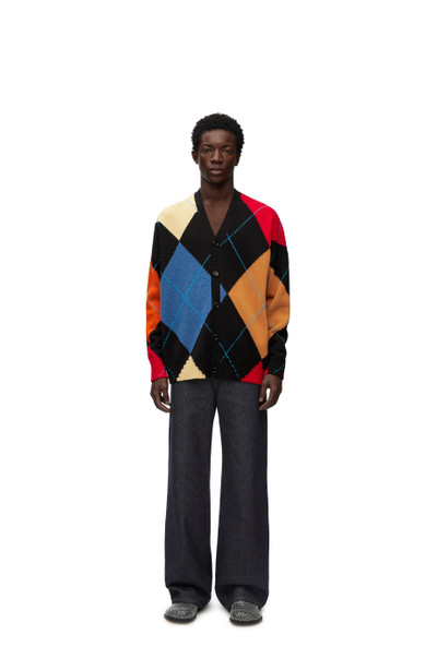 Loewe Argyle cardigan in cashmere outlook