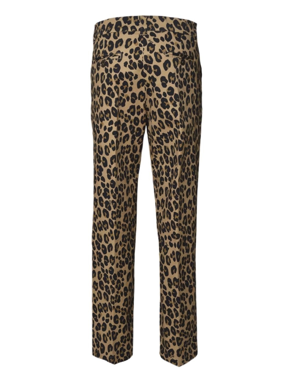 leopard-print trousers - 2