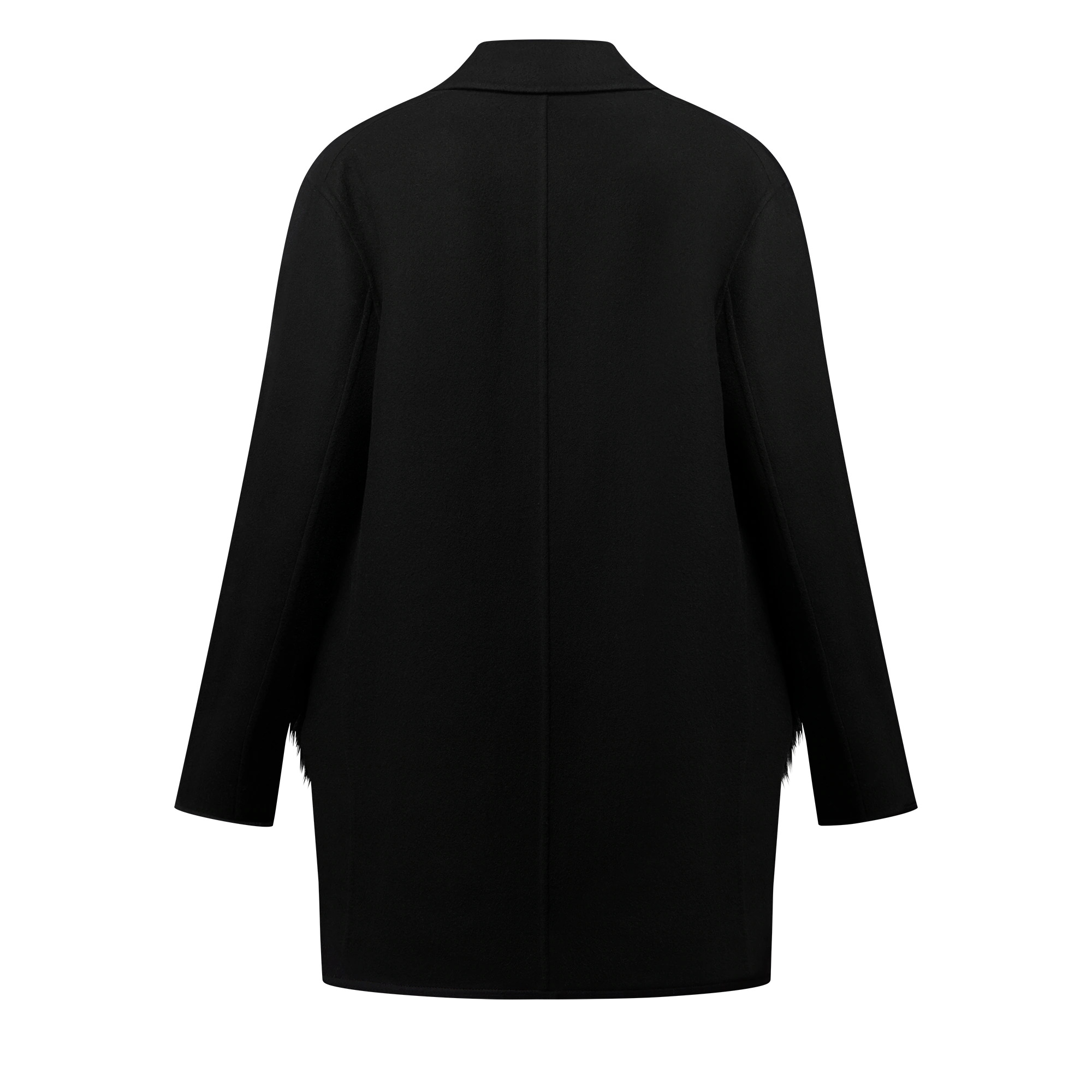 Cashmere Fox Pocket Coat - 3