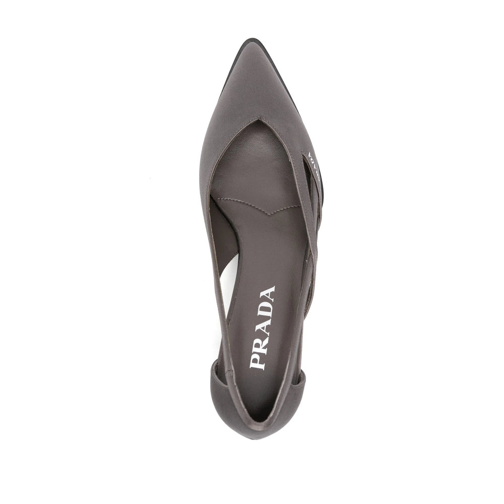 Prada Grey Pumps Women - 4