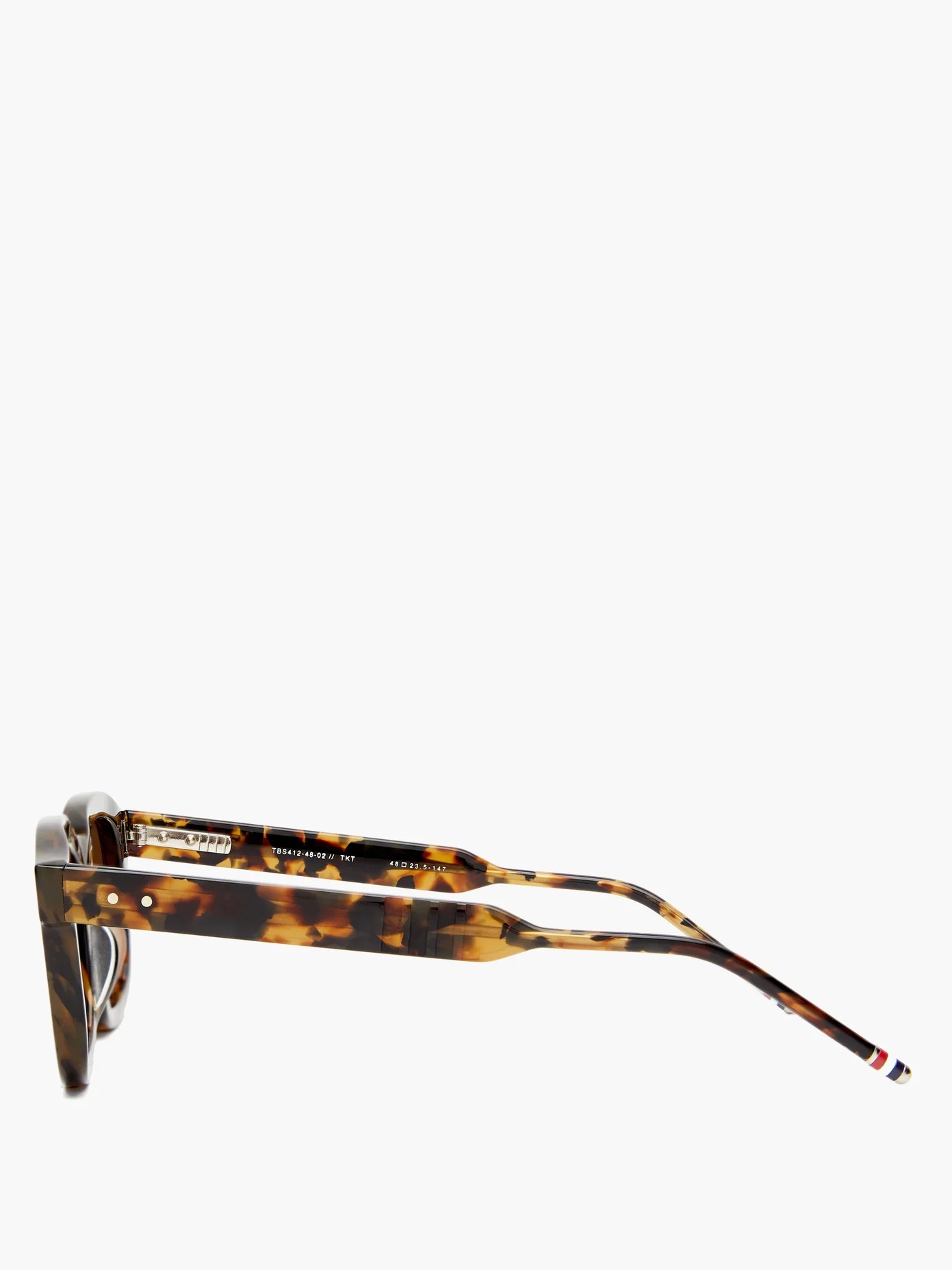 D-frame tortoiseshell-acetate sunglasses - 4