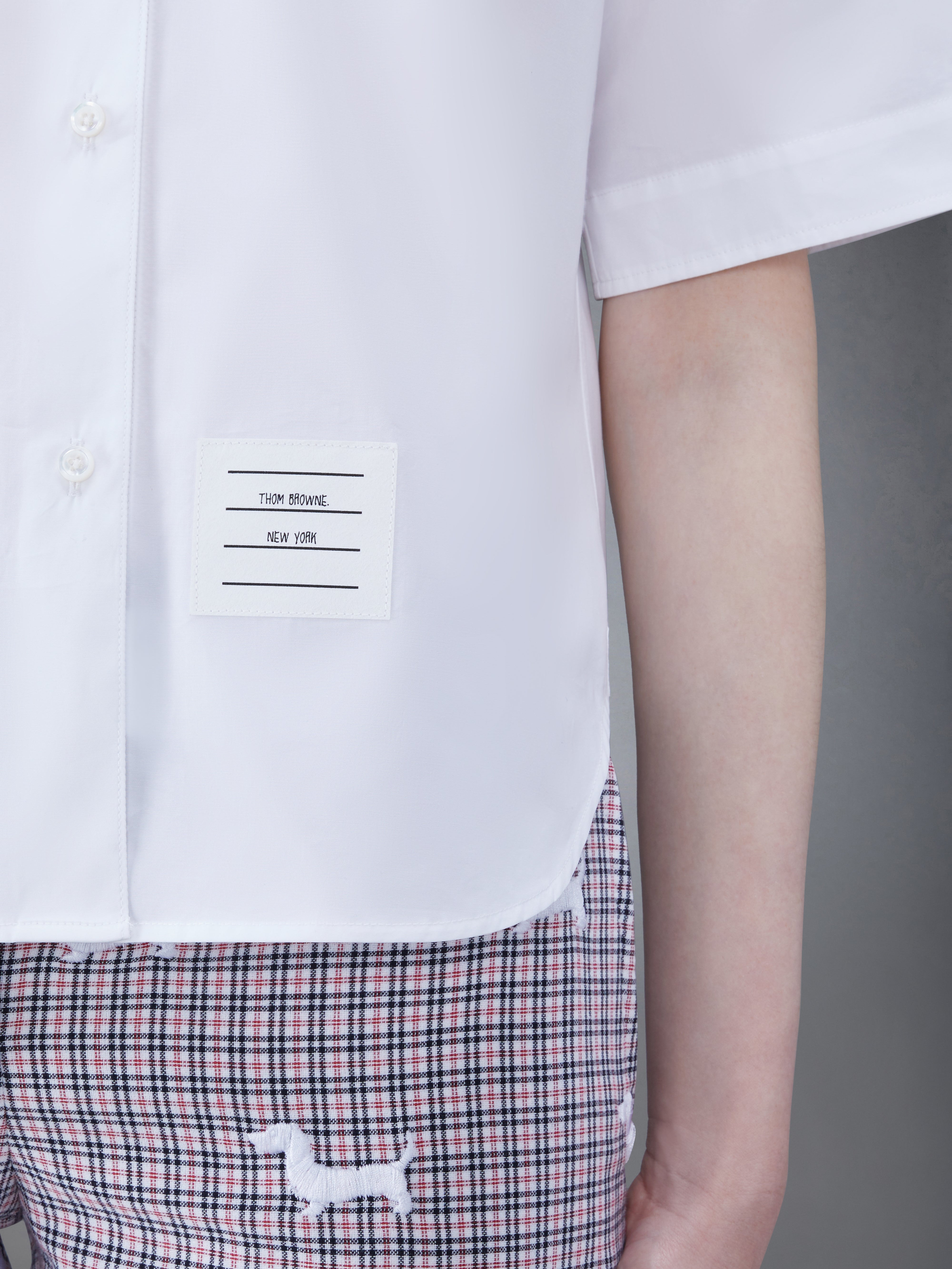 Box pleat cotton shirt - 5