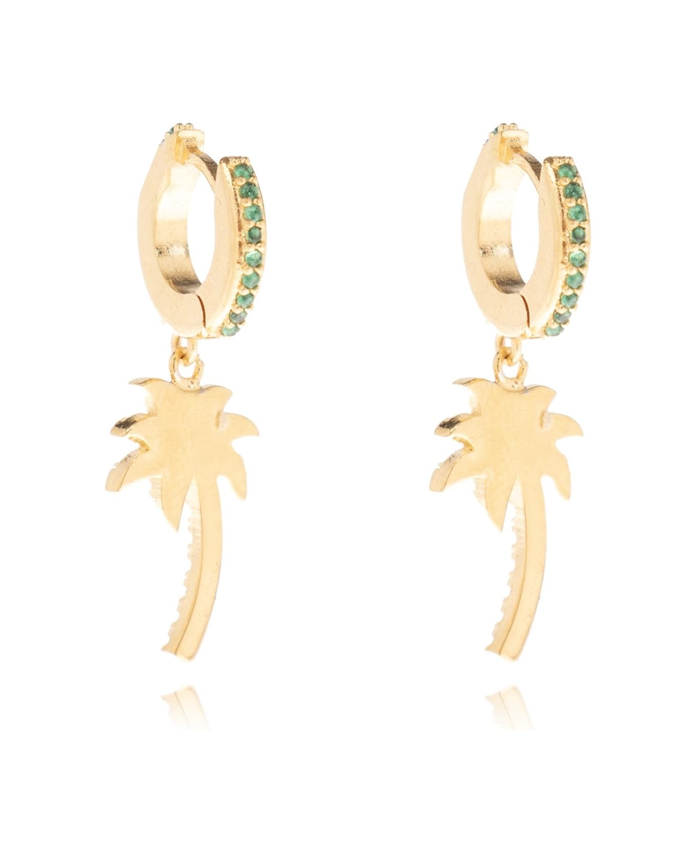 Palm Angels Earrings With Logo - 2