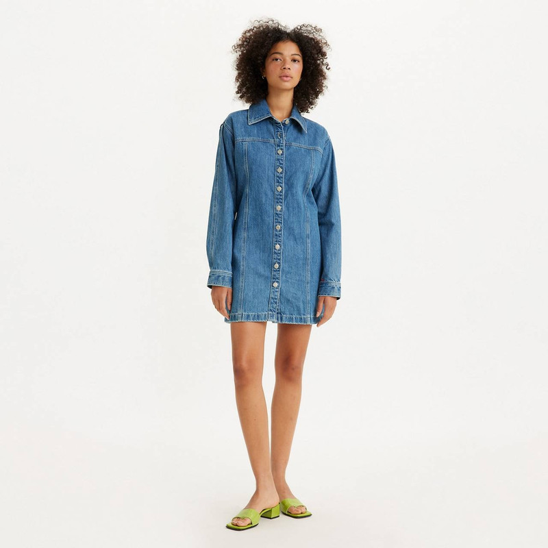 SHAY DENIM DRESS - 1