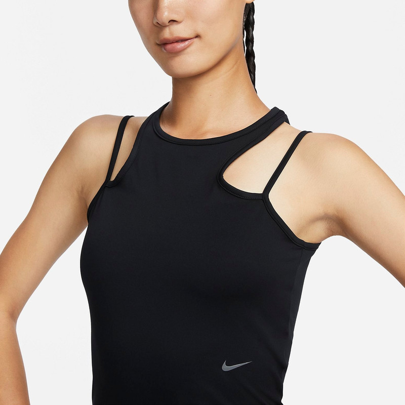 Nike (WMNS) NIKE Dri-Fit Sports Vest 'Black' DX6488-010 outlook