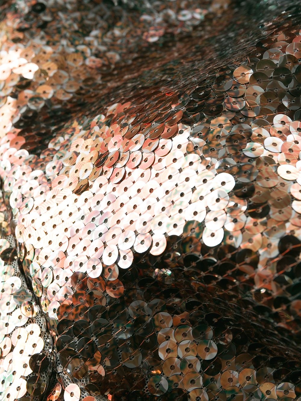 sequinned mini dress - 6