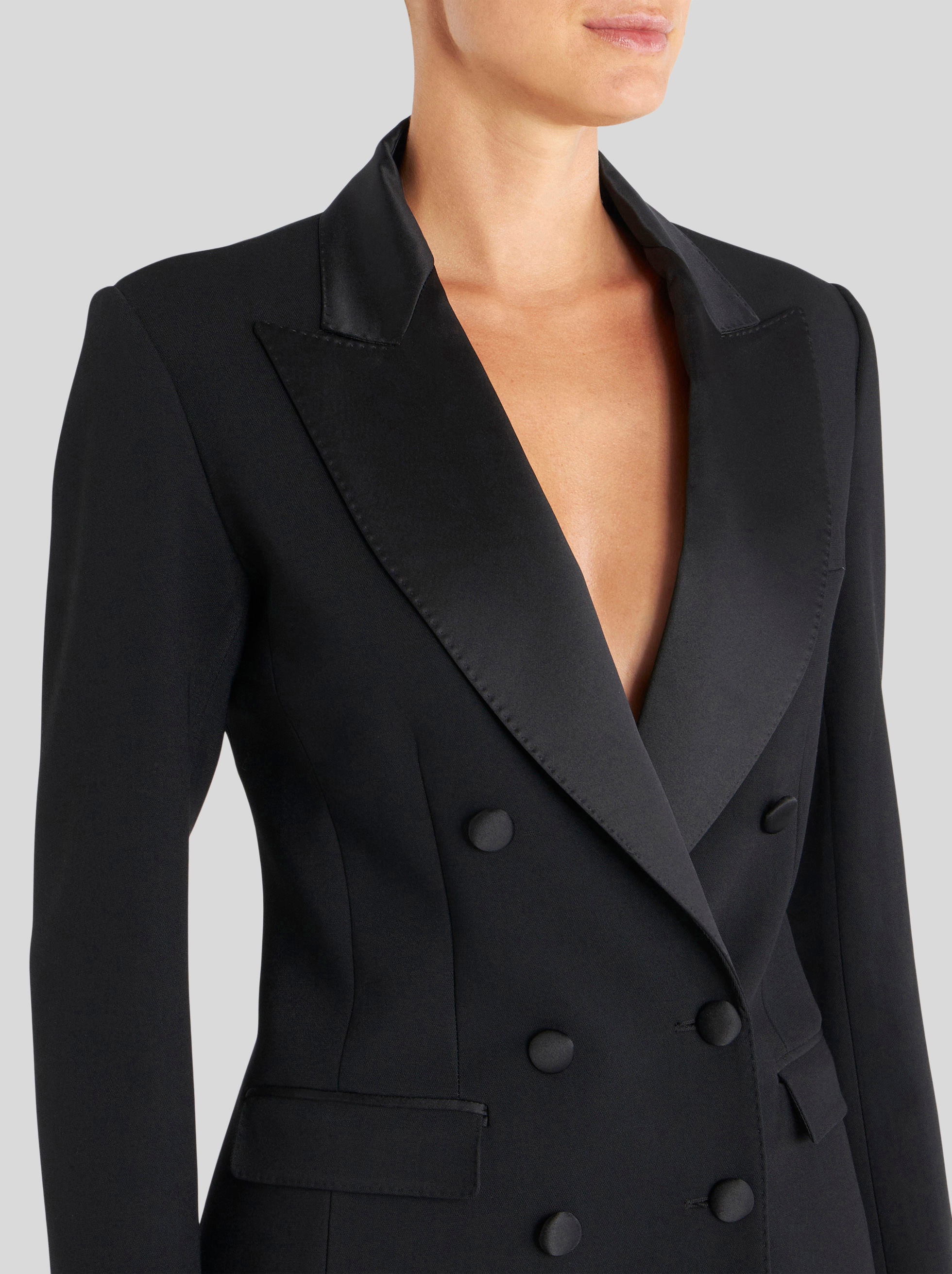 TAILORED DOUBLE-BREASTED JACKET - 2