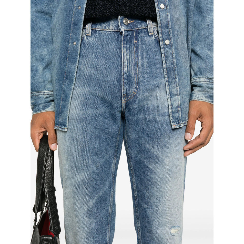 Givenchy Blue Denim - Tapered Jeans Men - 2