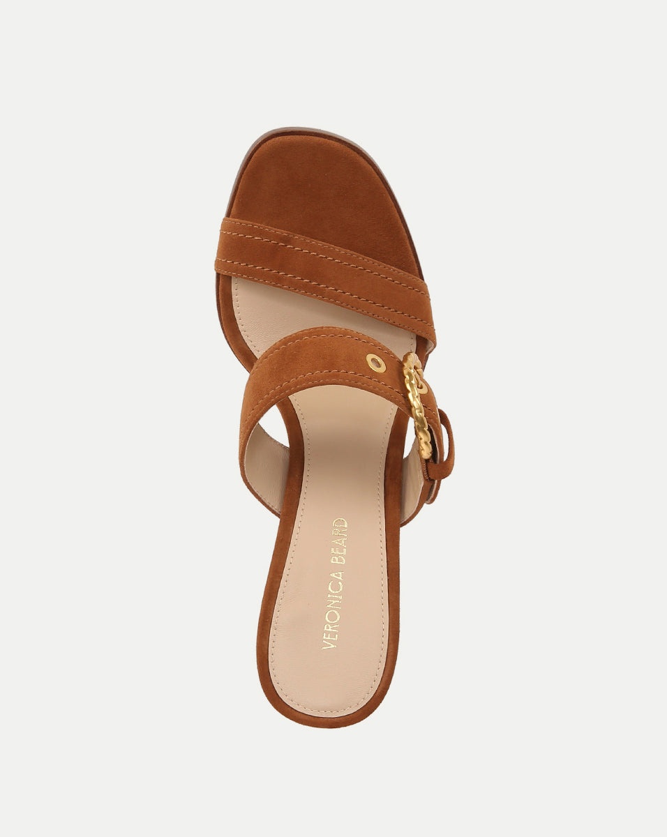 MARGAUX SUEDE BUCKLE SANDAL - 3