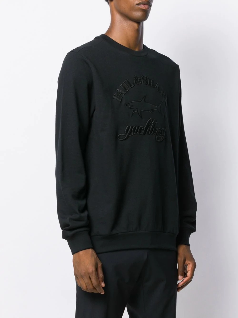 embroidered logo sweatshirt - 3