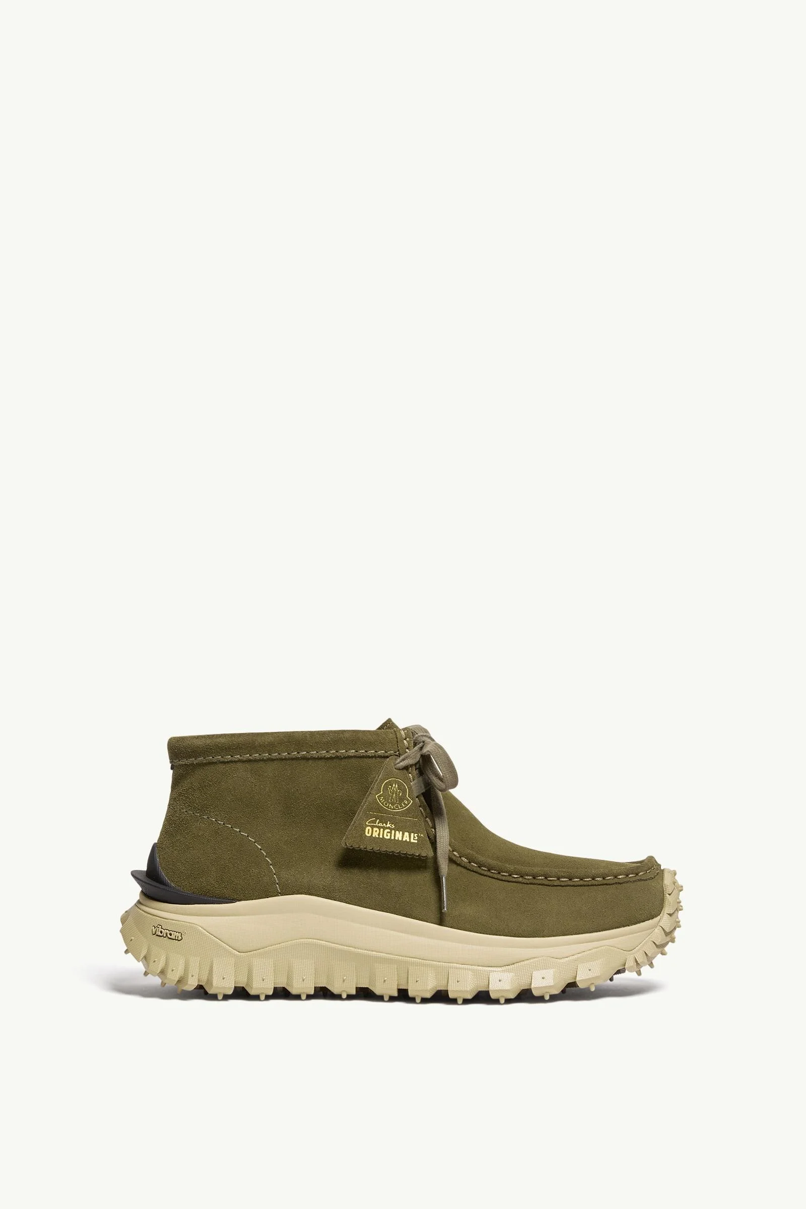 Moncler + Clarks Originals Trailgrip Wallabee GTX Suede Boots - 1