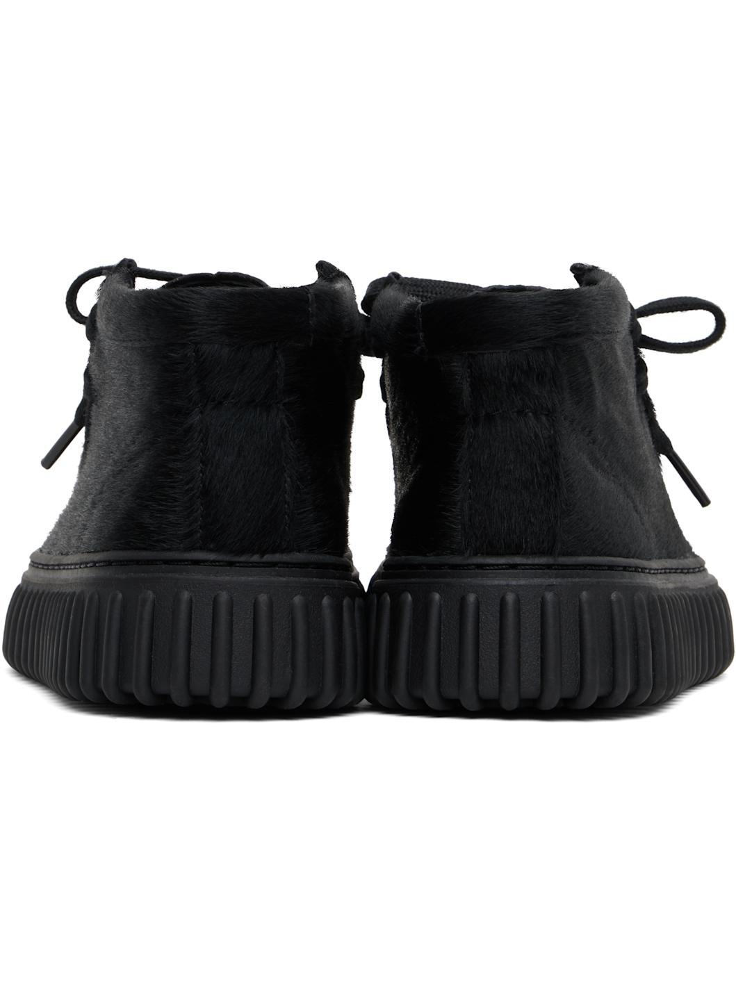 Martine Rose Black Clarks Edition Torhill Hi Boots | REVERSIBLE