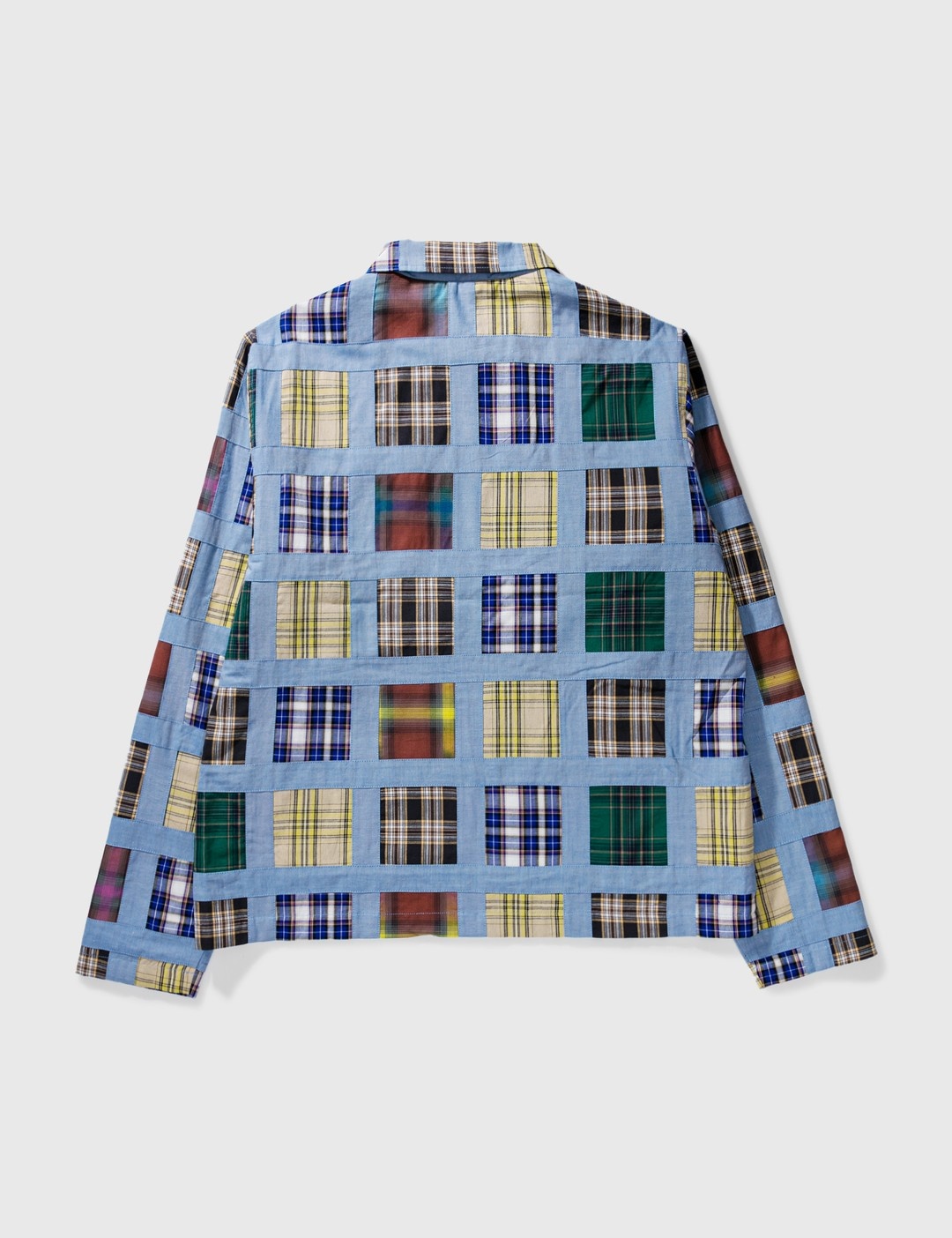 MADRAS PATCHWORK ZIP JACKET - 2