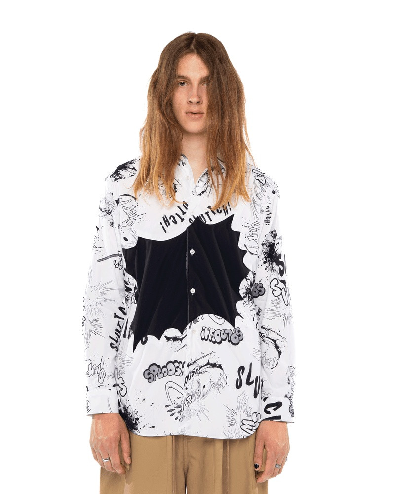 CDG x Christian Marclay Cotton Shirt (Print B) 1