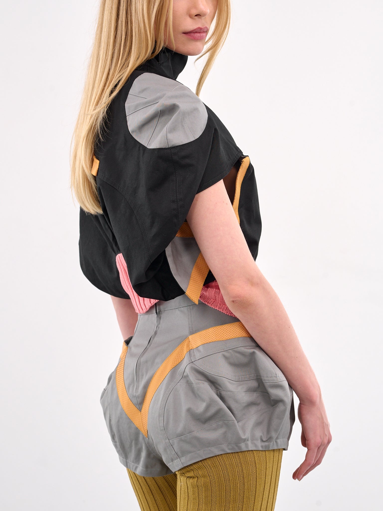 Mixed-Material Jacket - 5