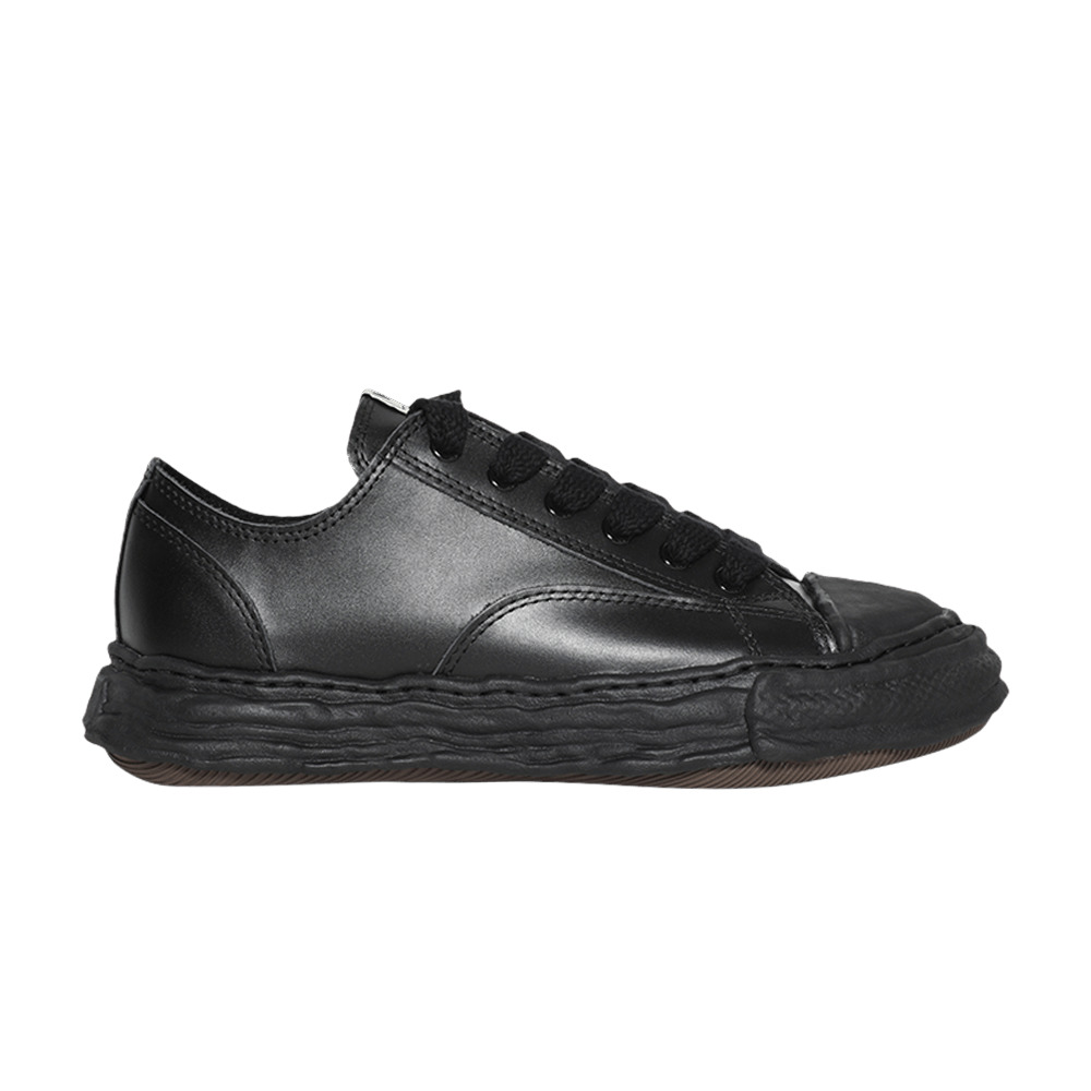Maison Mihara Yasuhiro Peterson OG Sole Leather Low 'Triple Black' - 1