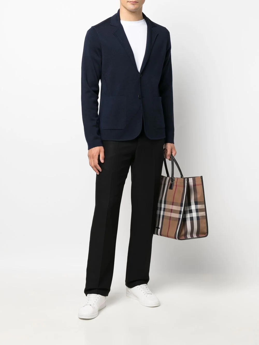 single-breasted tailored blazer - 2