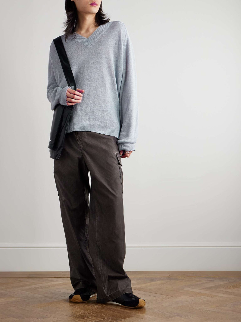 Our Legacy Rue Linen and Cotton-Blend Sweater outlook