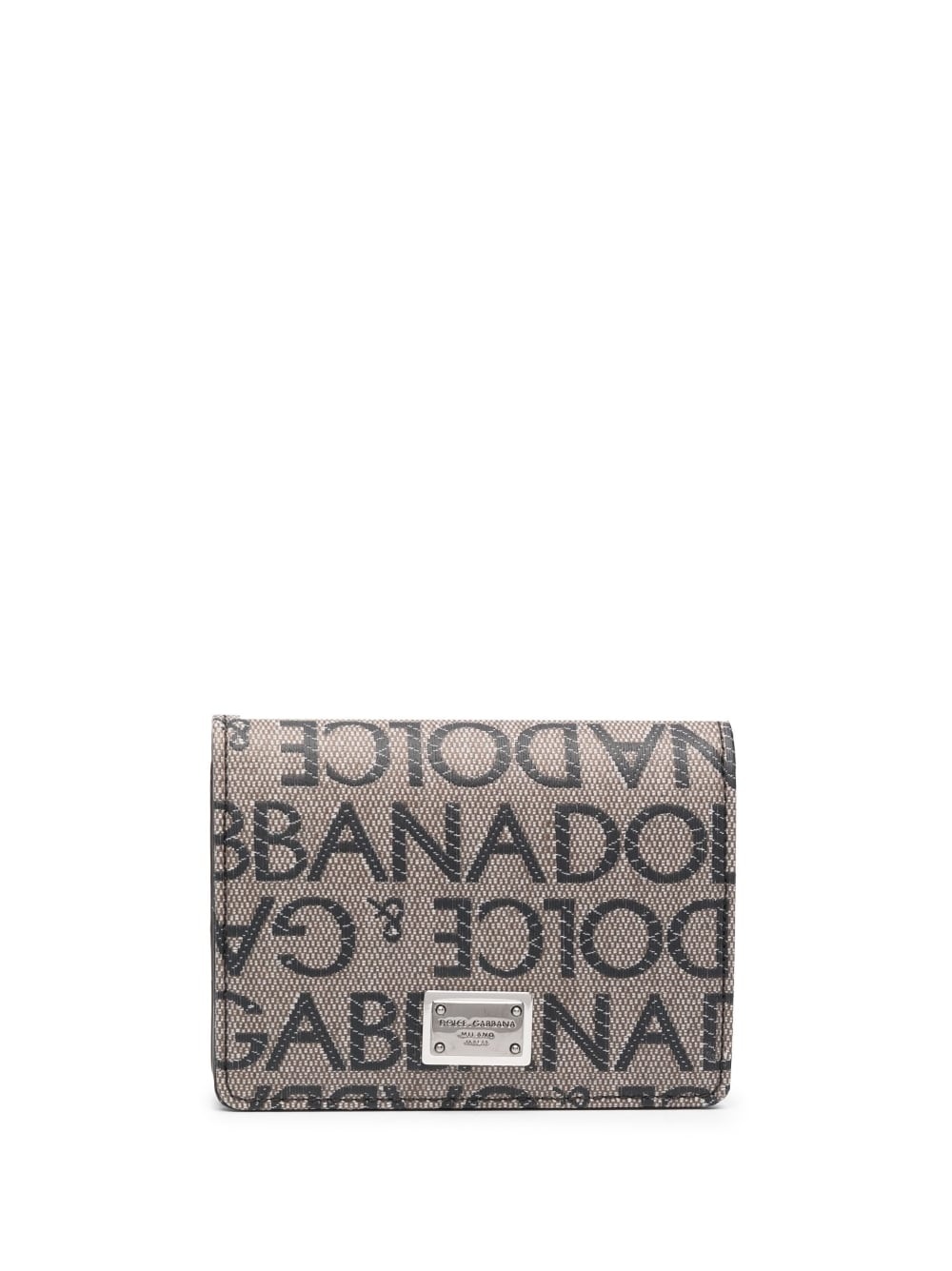monogram-print bi-fold wallet - 1