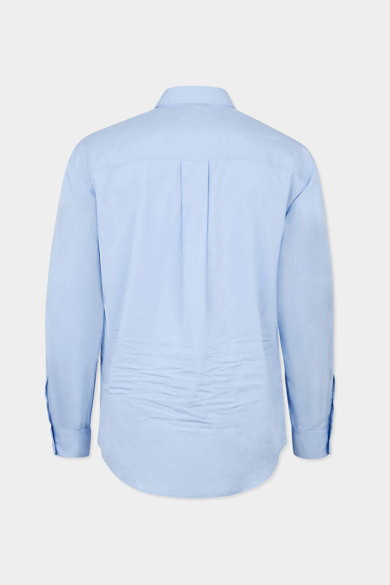 DSQUARED2 RAW-CUT DROPPED SHOULDER SHIRT outlook