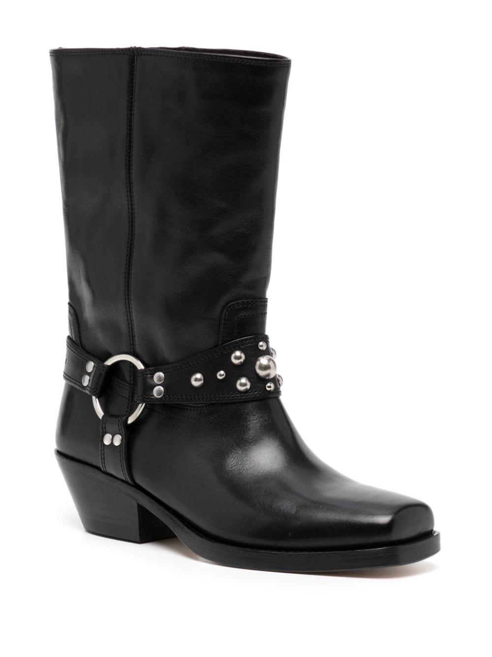 45mm leather boots - 2
