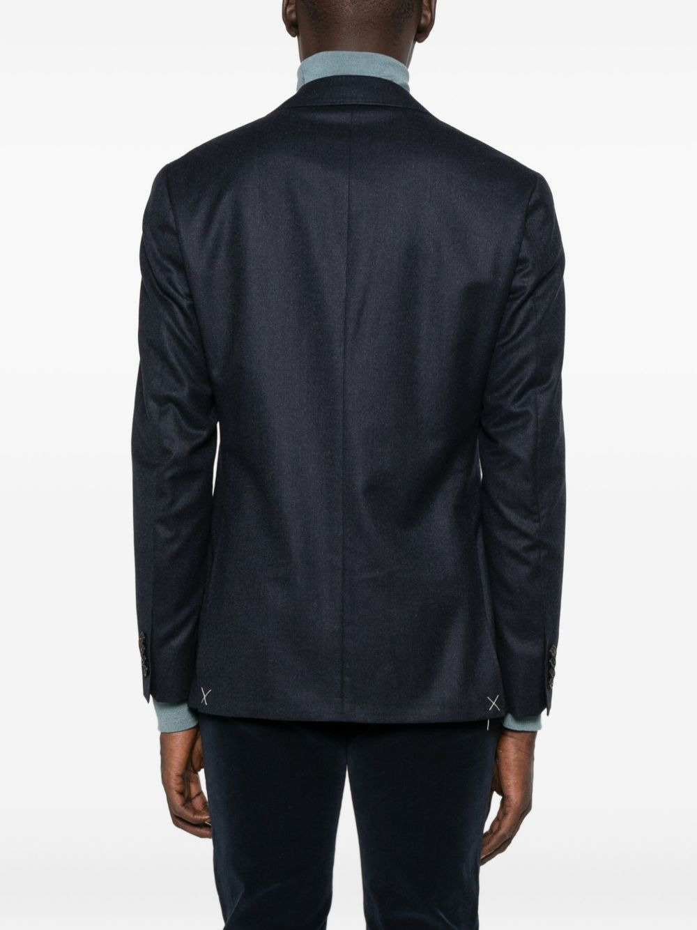 patch-pocket two-button blazer - 4
