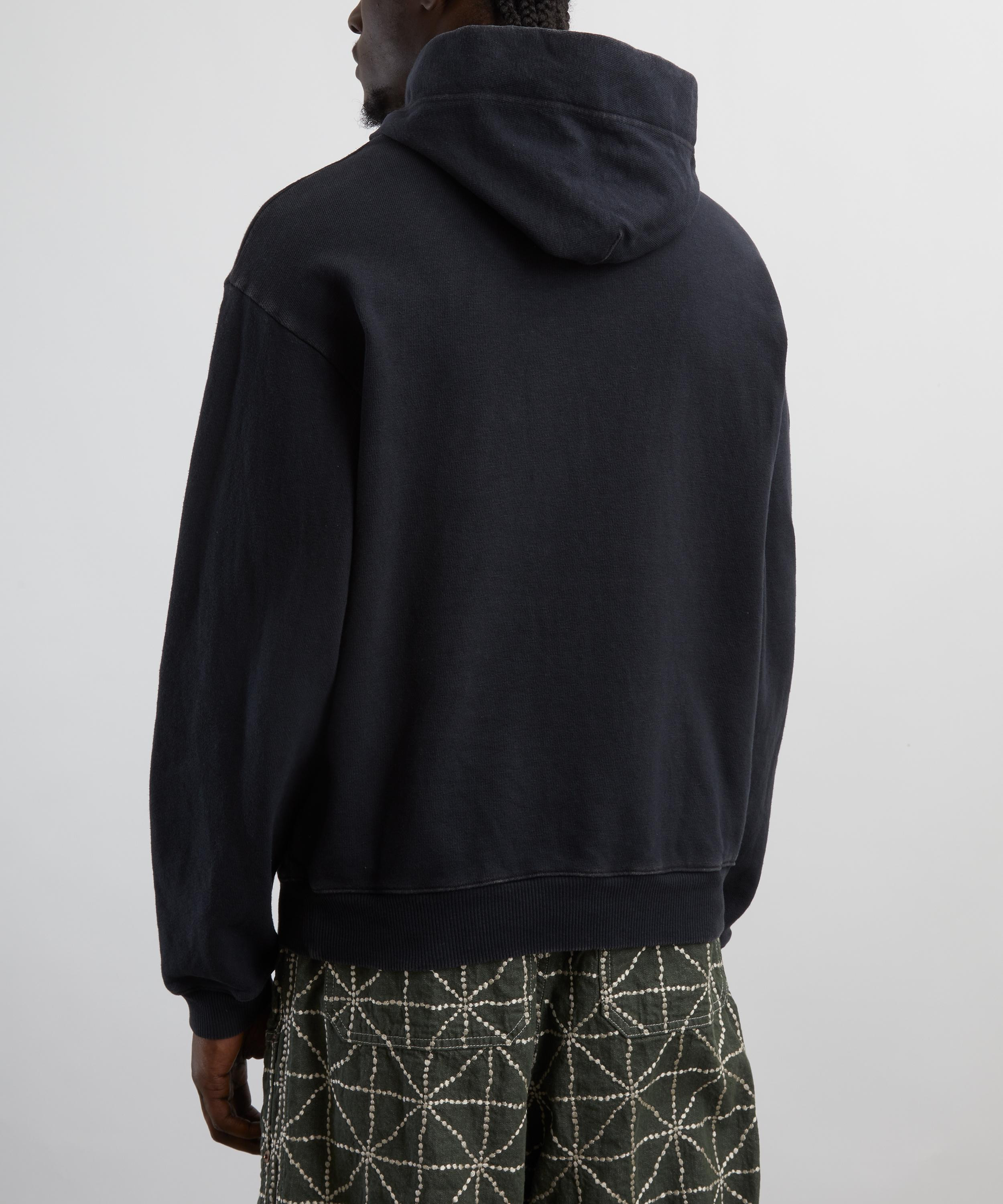 Knit Feather Cord Hoodie - 4