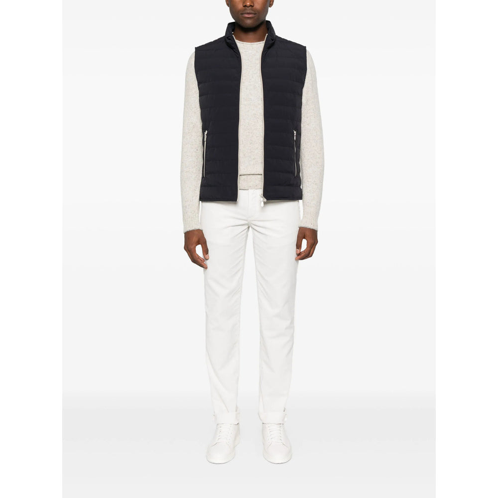 Brunello Cucinelli Blue Jackets - Waistcoats & Gilets Men - 2
