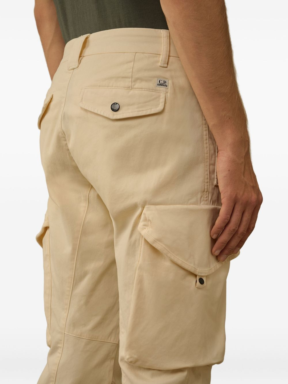 Lens-detail cargo trousers - 4