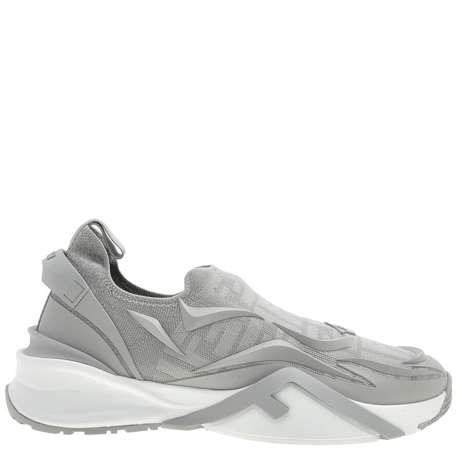 Fendi Flow Embossed Logo Sneakers - 1