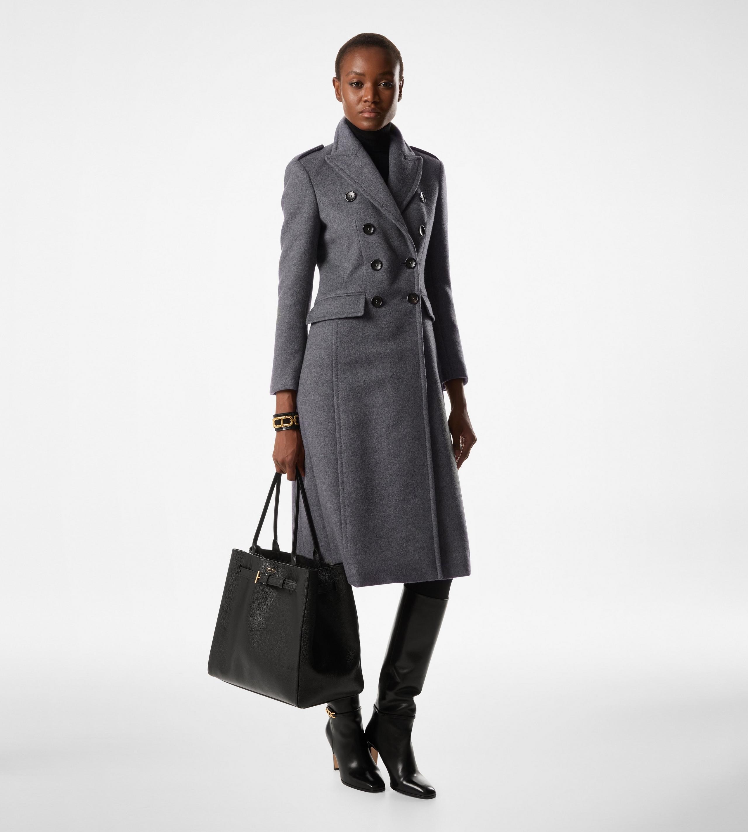 GRAIN LEATHER AUDREY LARGE TOTE - 5