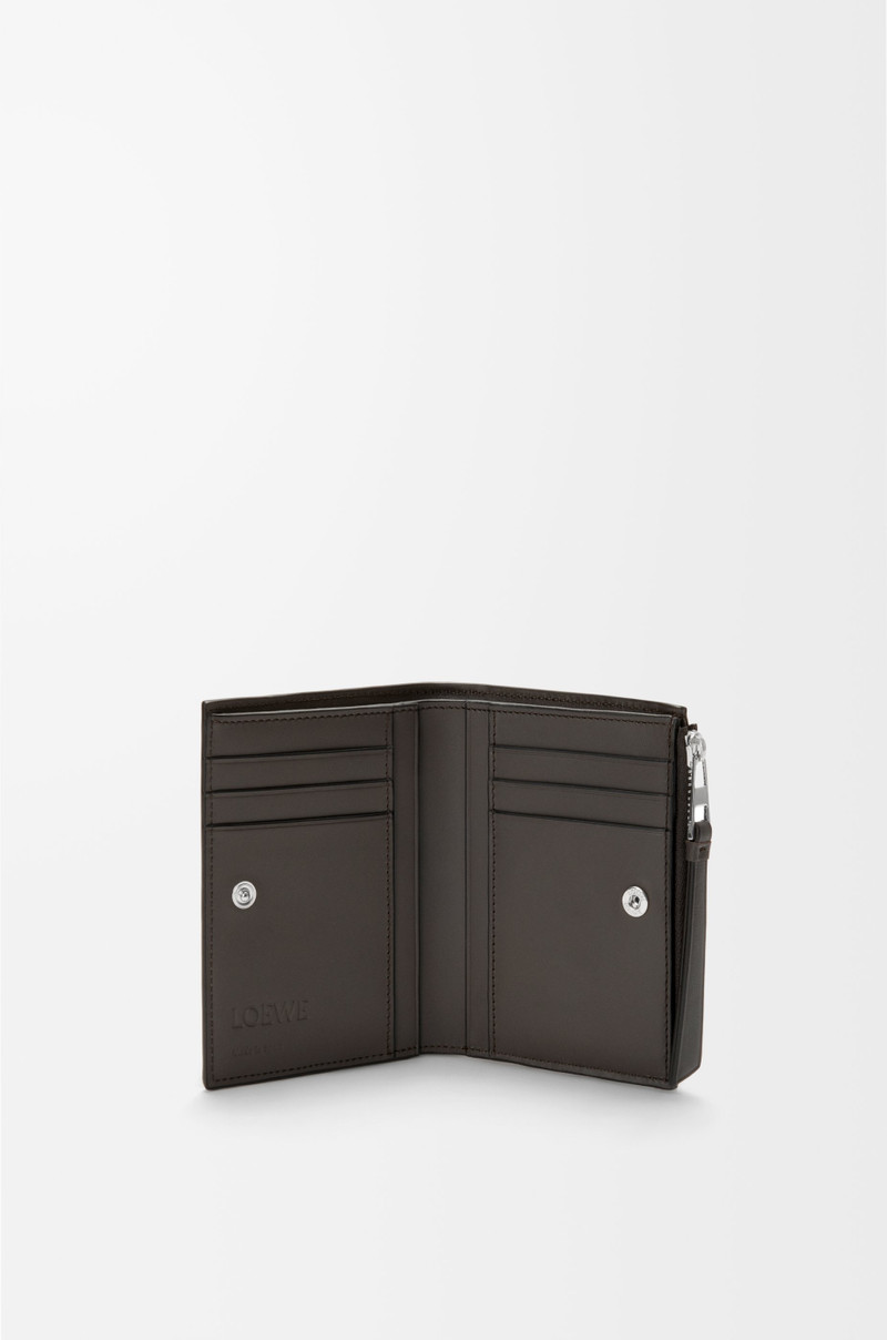 Loewe Puzzle slim compact wallet in classic calfskin outlook